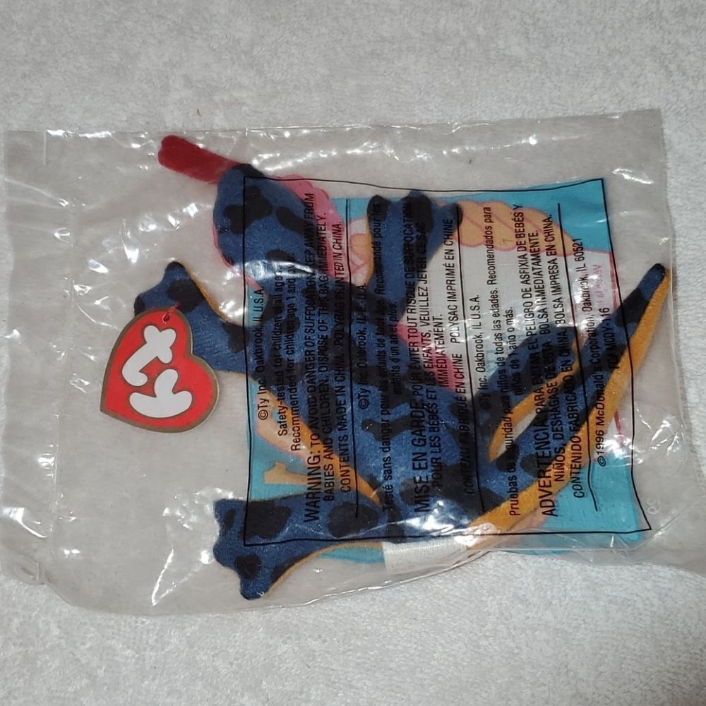 Ty 1993 Lizz Teenie Beanie Babies McDonald's